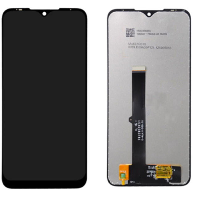 For Motorola One Macro | LCD Assembly | Black(Refurbished)