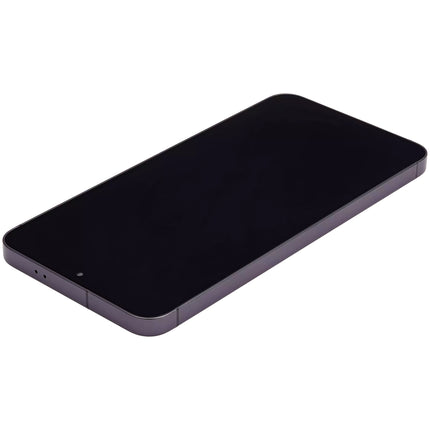 For Samsung Galaxy S24+ 5G / OLED assembly With frame / black  (Premium OEM)(SKU:1559658)