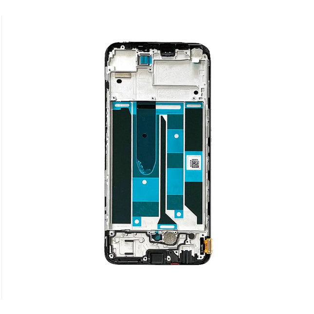 For Realme 8 Pro OLED Assembly With frame Black(Aftermarket Plus)(SKU:1507493)