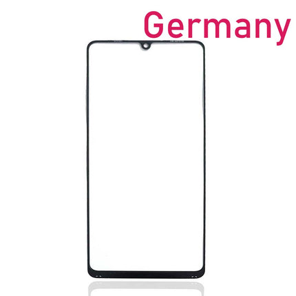 For Samsung Galaxy A42 5G front glass lens With OCA | Black (Aftermarket Plus)***DE Warehouse***