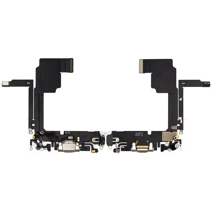 For iPhone 15 Pro Charge Port Flex Cable Gray (Premium OEM)(SKU:1531107)