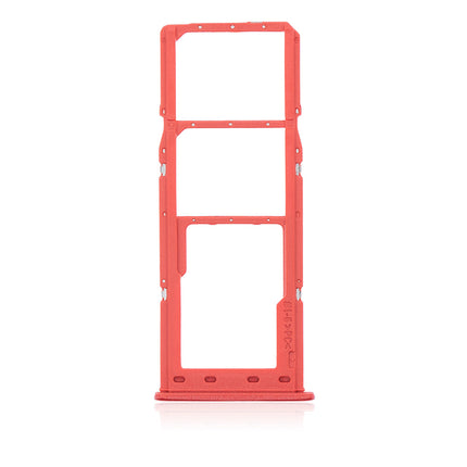 For Samsung Galaxy A02/A022 Sim Card Tray/Dual Sim Card Red(Premium OEM)(SKU:1474818)
