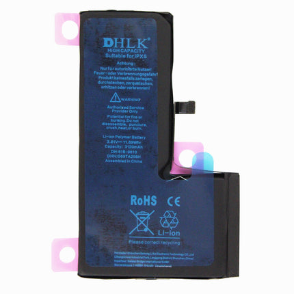 DHLK for iPhone XS | Battery with sticker High Capacity 3120mAh ***DE warehouse***