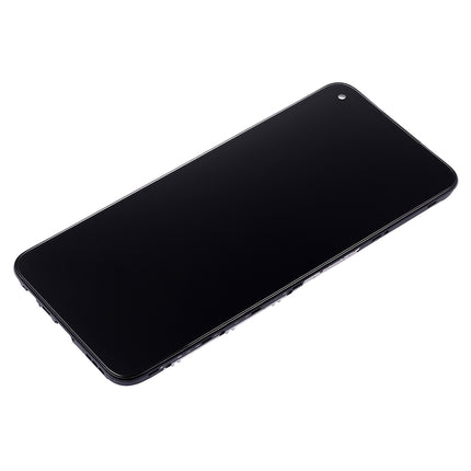 For OPPO A73 5G LCD Assembly With Frame Black(Refurbished)(SKU:1496377)