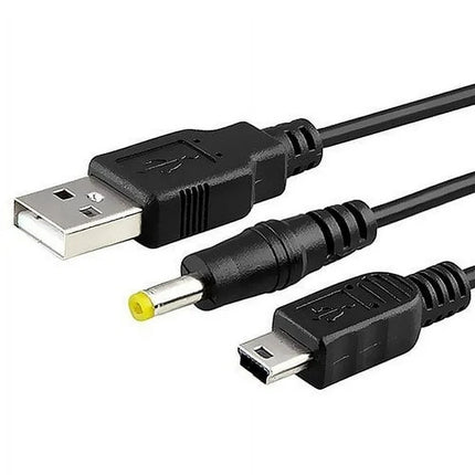 For Sony PSP1000 USB transfer and charge cable 2in1