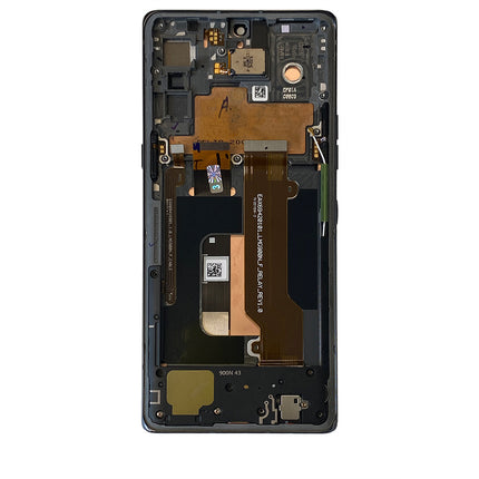 For LG Velvet LCD Assembly With Frame Gray(Premium OEM)(SKU:1480054)