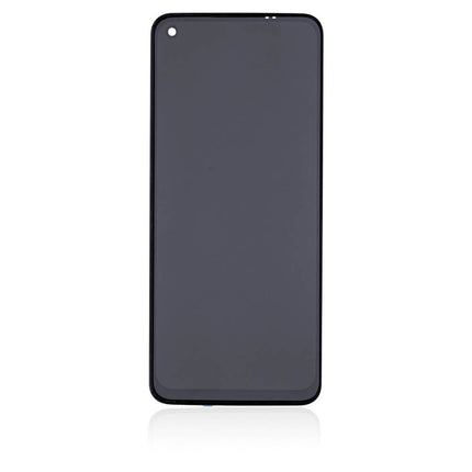 For OnePlus Nord N10 5G LCD Assembly With Frame Black(Refurbished)(SKU:1477394)