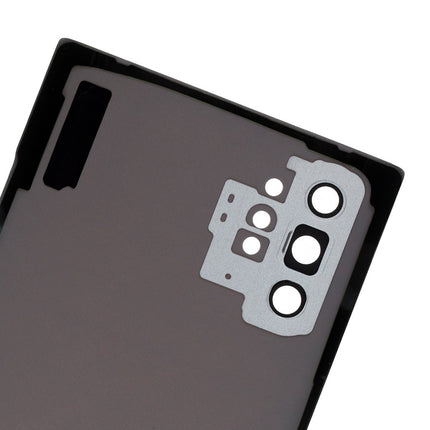For Samsung Galaxy Note 10+/N975F Back Cover With Camera Cover(No Logo) Black(Aftermarket Plus)(SKU:1326865)