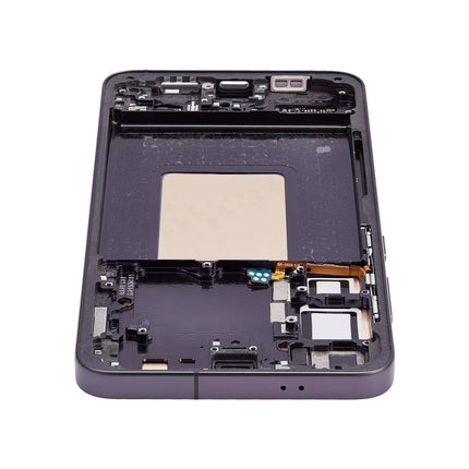 For Samsung Galaxy S24+ 5G U version / OLED assembly With Frame / Black (Refurbished)(SKU:1562120)