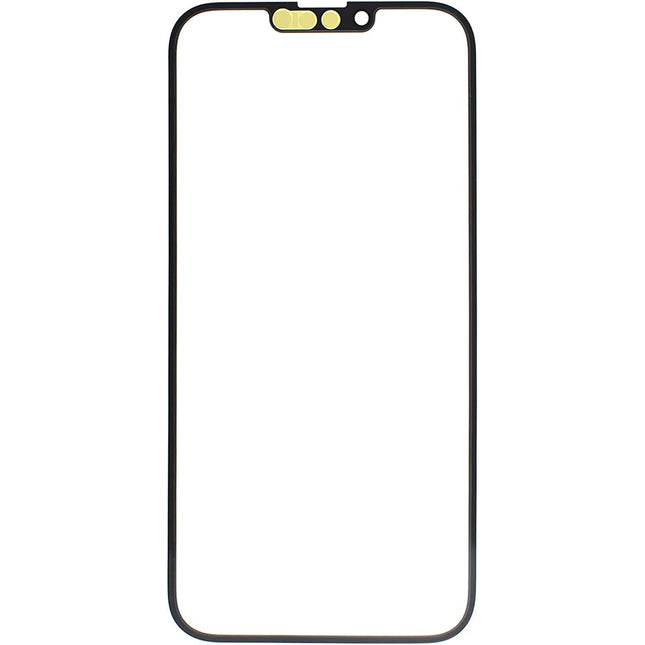 For iPhone 14 Pro Max | Front Glass Lens With OCA | Black(Aftermarket Plus)