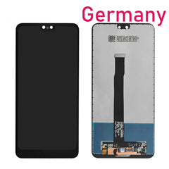 For Huawei P20 LCD Assembly With fingerprint flex | Black ( Refurbished ) ***DE Warehouse***