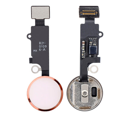 For iPhone 7/7P/8/8P/JC 5gen. Universal Home button With Return Function Gold(Aftermarket Plus)(SKU:1246172)