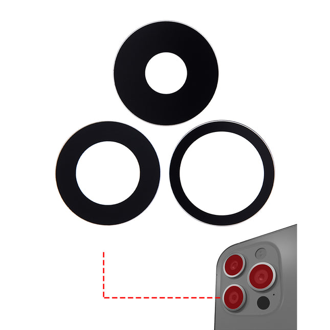 For iPhone 14 pro / 14 Pro Max | Camera Lens With Sticker (Premium OEM)