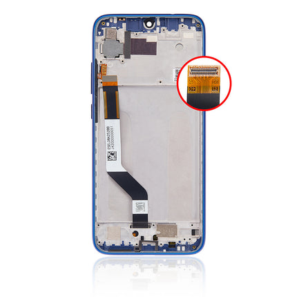 For Xiaomi Redmi Note 7/Note 7pro LCD Assembly With Frame Blue(Refurbished)(SKU:1091983)
