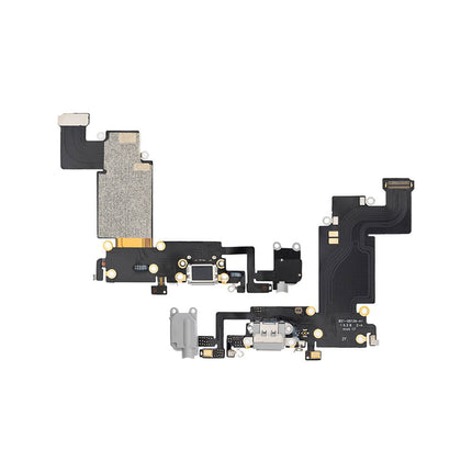 For iPhone 6s Plus Charge Port Flex Cable/Earphone Flex Cable White(Aftermarket)(SKU:1077503)