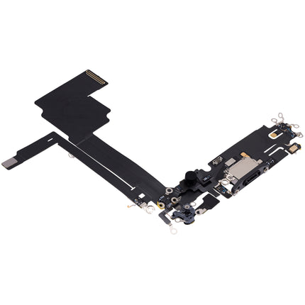 For iPhone 15 Pro Max Charge Port Flex Cable Black (Premium OEM)(SKU:1531101)