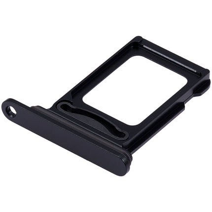 For iPhone 15 / 15 Plus Sim Card Tray Holder/Dual Sim Card Black (Premium OEM)(SKU:1532546)