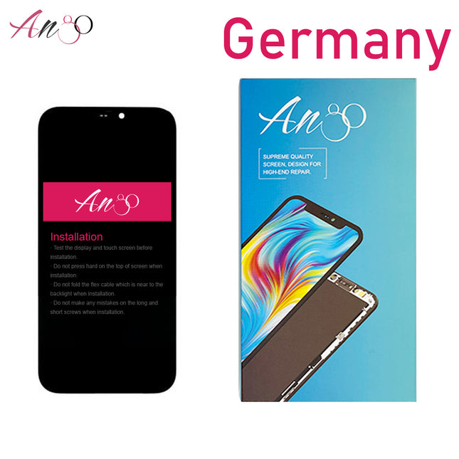 Ango * For iPhone 12 / 12 Pro LCD Assembly / incell | Black ( Aftermarket )***DE Warehouse***