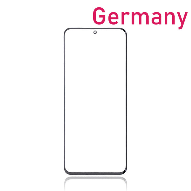 For Samsung Galaxy S20 / G980 front glass lens With OCA  | Black (Aftermarket Plus)***DE Warehouse***