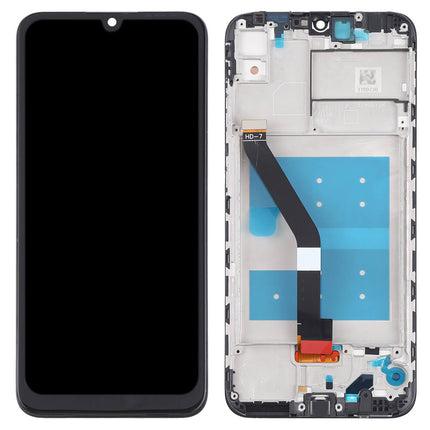 For Huawei Y6s/8A | LCD Assembly With Frame(No Logo) | Black(Refurbished)