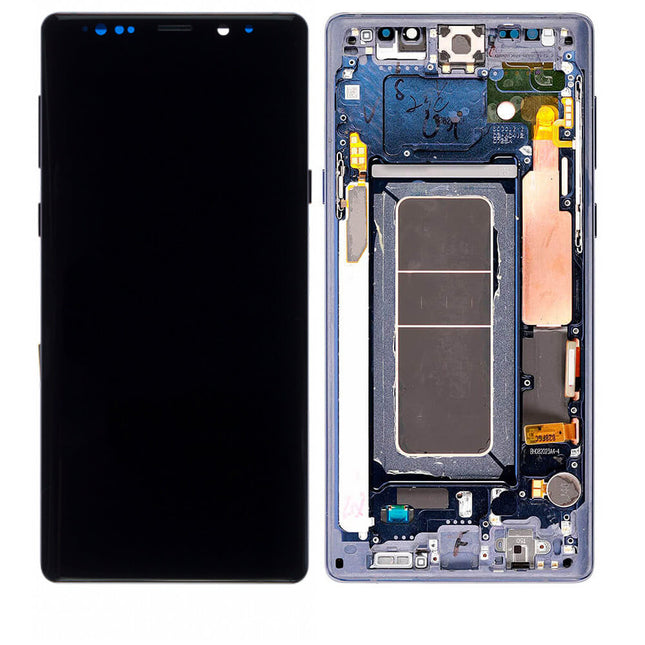 For Samsung Galaxy Note 9/N960 | LCD Assembly With Frame | Blue(Refurbished)