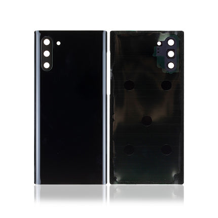 For Samsung Galaxy Note 10/N970 Back Cover With Camera Cover(No Logo) Black(Aftermarket Plus)(SKU:1145024)