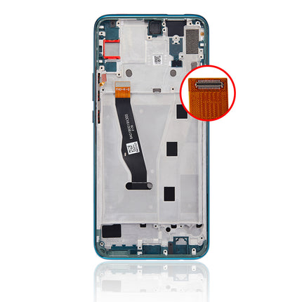 For Huawei P Smart Z/Y9 Prime 2019 LCD Assembly With Frame Green(Refurbished)(SKU:1479219)