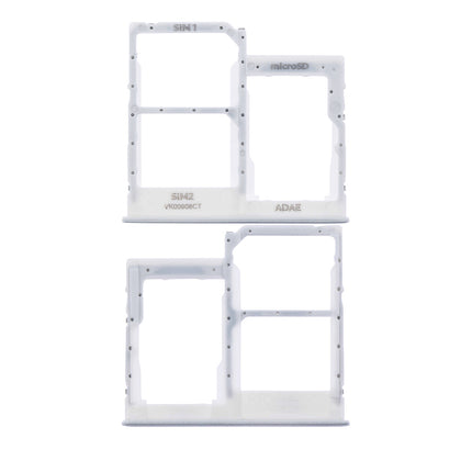 For Samsung Galaxy A41/A415F Sim Card Tray/Dual Sim Card White(Premium OEM)(SKU:1474822)