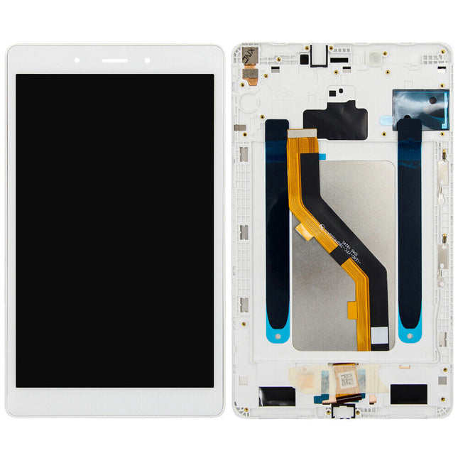 For Samsung Galaxy Tab A 8.0 (2019)/T295/3G version | LCD Assembly With Frame | White(Refurbished)