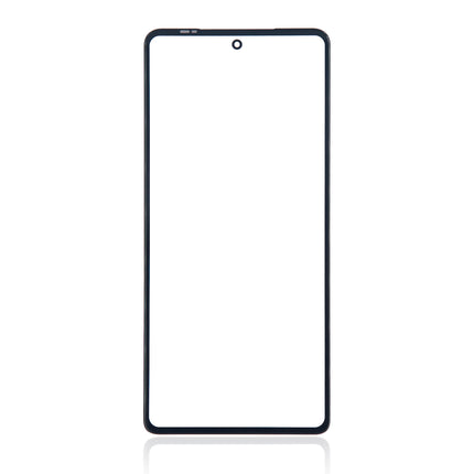 For Motorola Edge 30 Front Glass Lens With OCA Black (Aftermarket)(SKU:1529567)