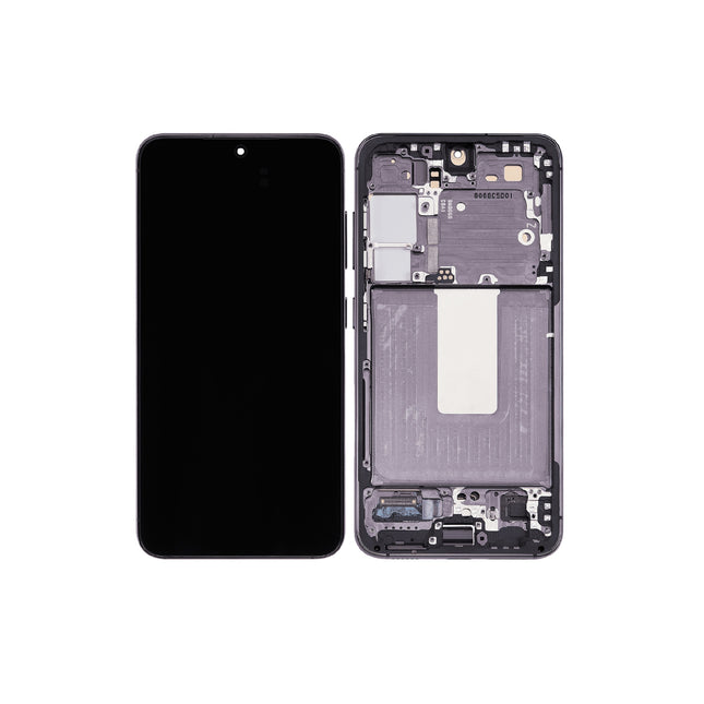 For Samsung Galaxy S23 U edition 5G / OLED assembly With frame / black  (Refurbished)(SKU:1531076)