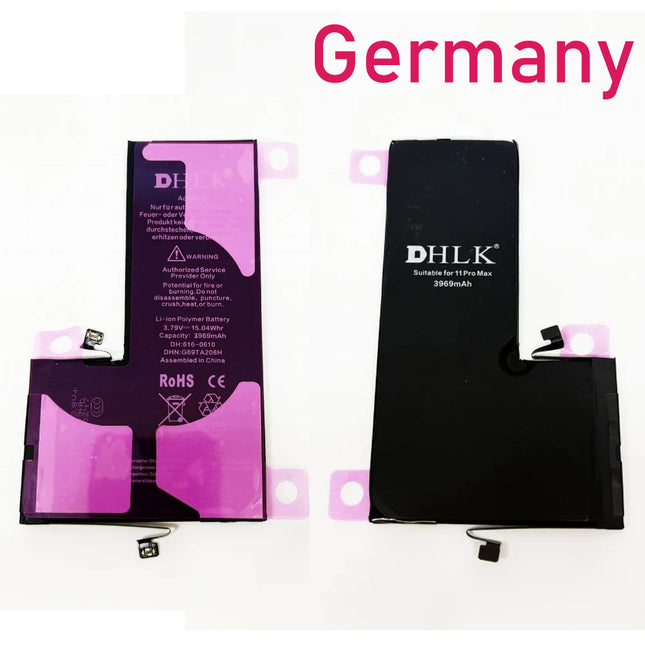 DHLK * For iPhone 11 Pro Max Battery (Standard Capacity) 3969 mAh ***DE warehouse***