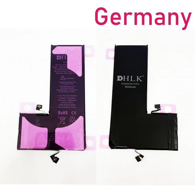DHLK * For iPhone 11 Pro Battery (Srandard Capacity) 3046 mAh ***DE warehouse***