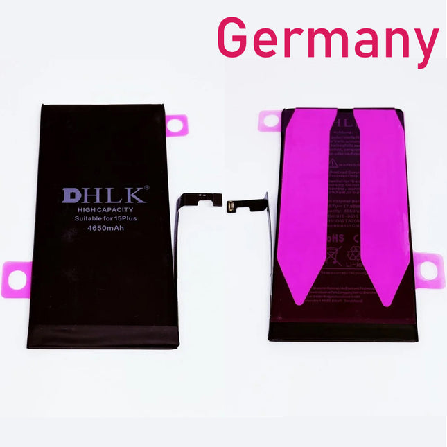 DHLK * For iPhone 15 plus Battery (High Capacity) 4650 mAh ***DE warehouse***
