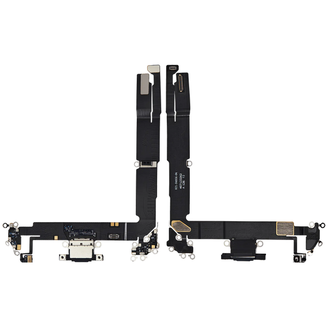 For iPhone 16 Plus / Charge Port Flex Cable Black (Premium OEM)(SKU:1561897)