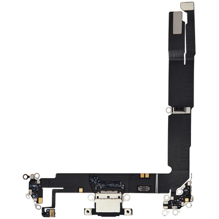 For iPhone 16 Plus / Charge Port Flex Cable Black (Premium OEM)(SKU:1561897)