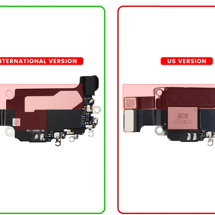 For iPhone 16 Pro / Earpiece Speaker International version (Premium OEM)(SKU:1561934)