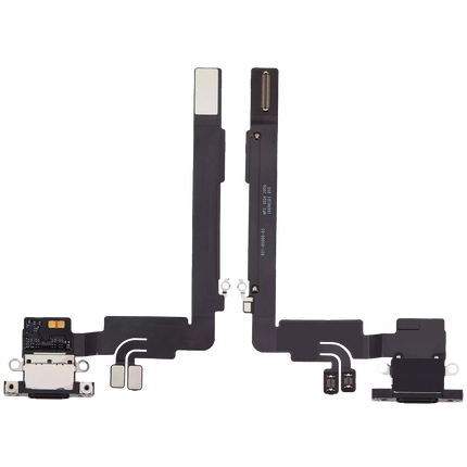 For iPhone 16 Pro Max / Charge Port Flex Cable Black (Premium OEM)(SKU:1561912)