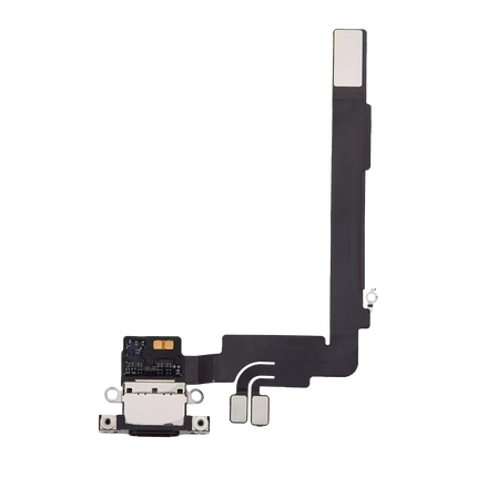 For iPhone 16 Pro Max / Charge Port Flex Cable Black (Premium OEM)(SKU:1561912)