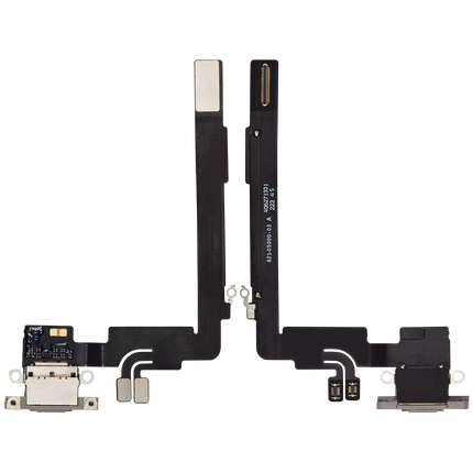 For iPhone 16 Pro Max / Charge Port Flex Cable Natural (gray) (Premium OEM)(SKU:1561910)