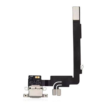 For iPhone 16 Pro Max / Charge Port Flex Cable Natural (gray) (Premium OEM)(SKU:1561910)