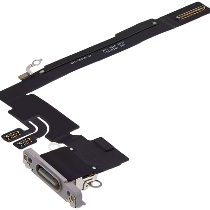 For iPhone 16 Pro Max / Charge Port Flex Cable White (Premium OEM)(SKU:1561911)