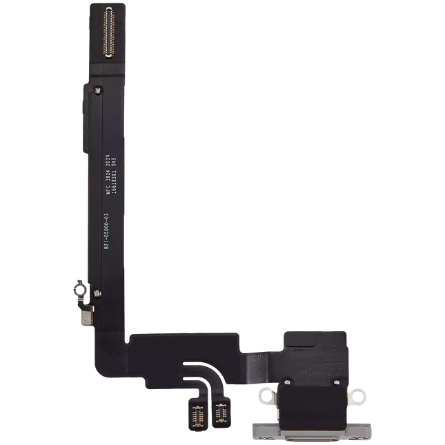 For iPhone 16 Pro Max Charge Port Flex Cable White (Refurbished) (SKU: 1566036)