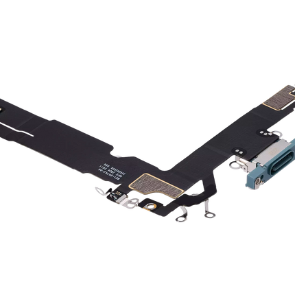 For iPhone 16 Charge Port Flex Cable Teal (Premium OEM)(SKU:1560379)