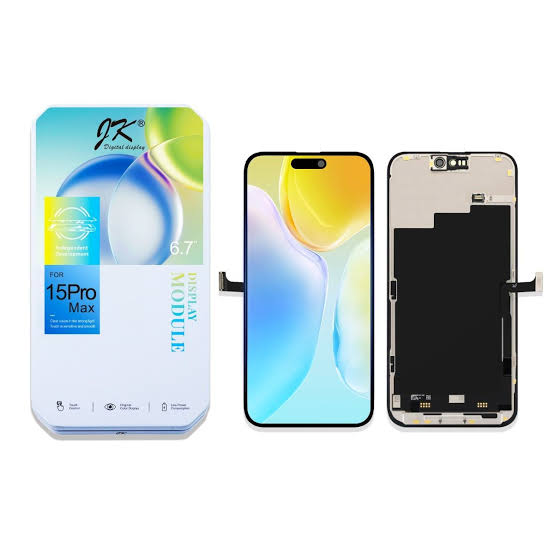 JK * For iPhone 15 Pro Max LCD Assembly / incell FHD / IC Removable Black (Aftermarket)(SKU:1561605)