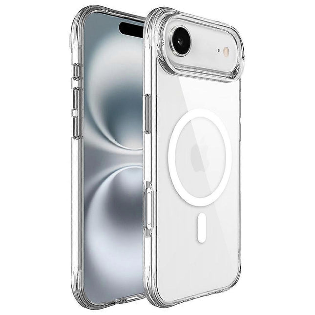 For iPhone 17 Air Transparent Case Compatible with MagSafe