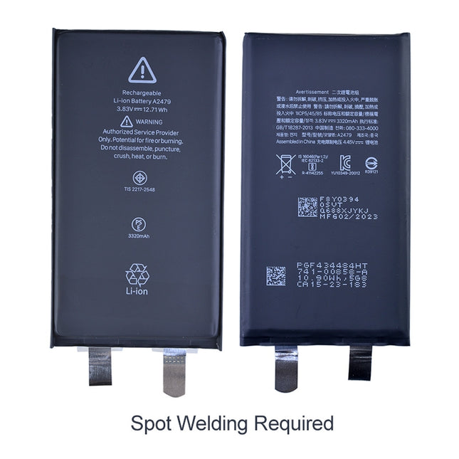For iPhone 12 / 12 Pro Battery Cell Without Flex Cable 2815mah (SKU:1562720)