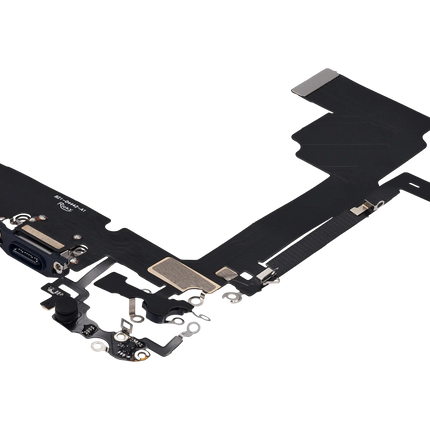 For iPhone 15 Pro Max / Charge Port Flex Cable Blue (Refurbished)(SKU:1561569)