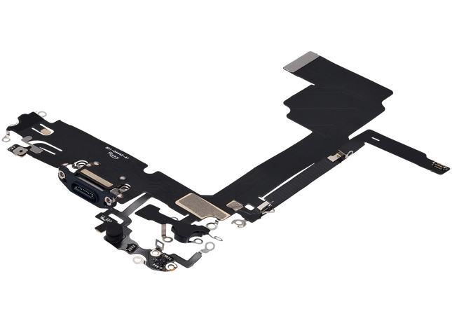 For iPhone 15 Pro Max / Charge Port Flex Cable Blue (Refurbished)(SKU:1561569)