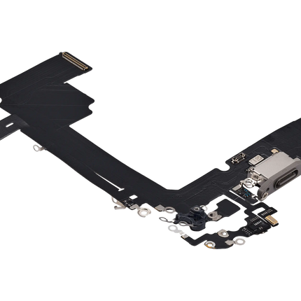 For iPhone 15 Pro Max / Charge Port Flex Cable Natural (Refurbished)(SKU:1561568)